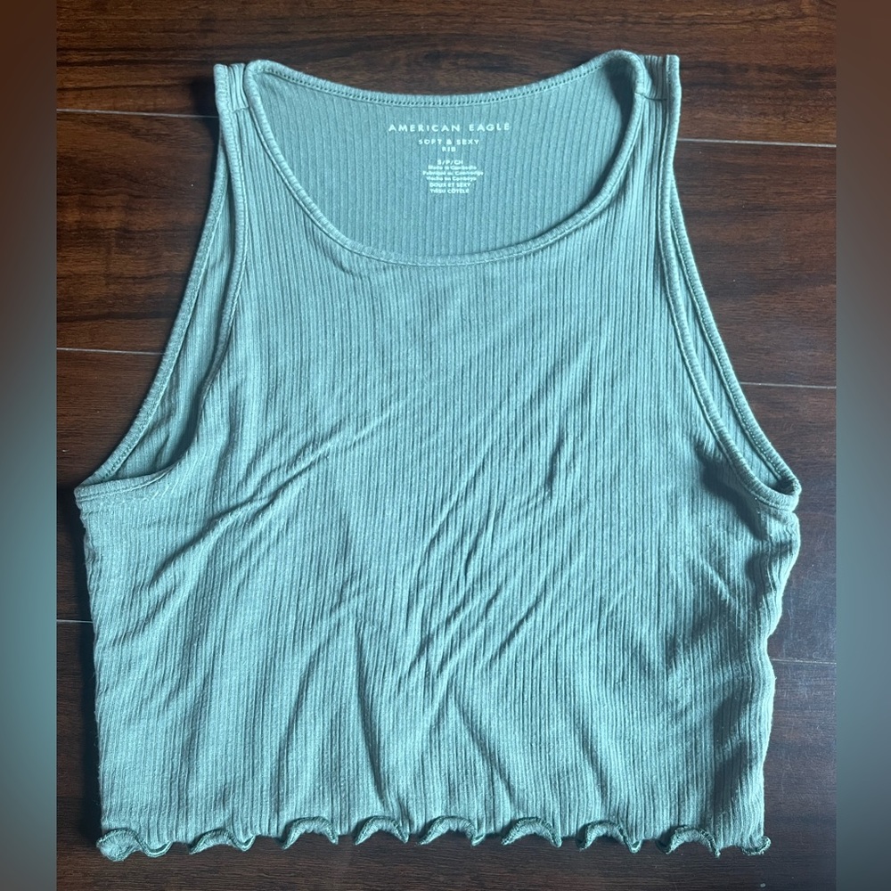 American Eagle Cropped Tanktop